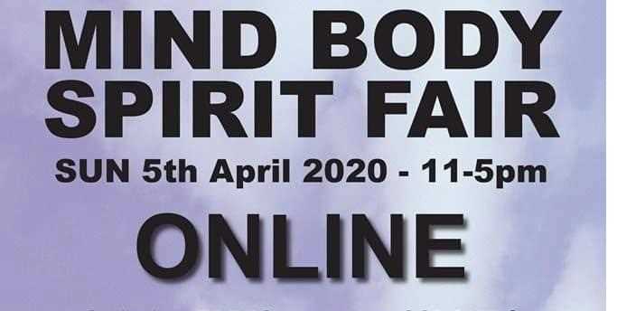 Online Mind Body Spirit Fair 5th April 2020