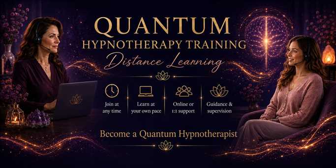 Quantum Hypnotherapy Training - Past Life Regression, Life Between Lives, Future Lives, Spirit Release, Hypnotic Healing
