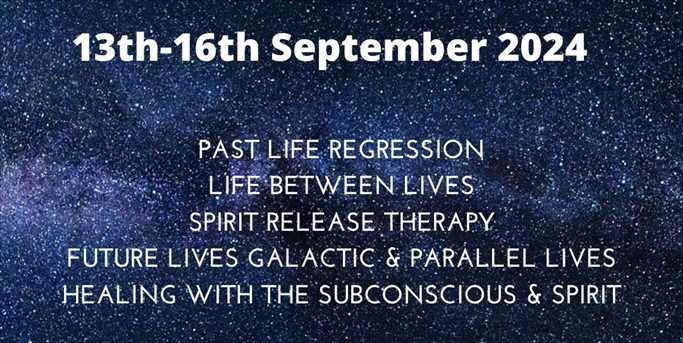 QUANTUM HYPNOTHERAPY TRAINING (Past Life, Between Lives, Future Lives, Spirit Release, Healing)