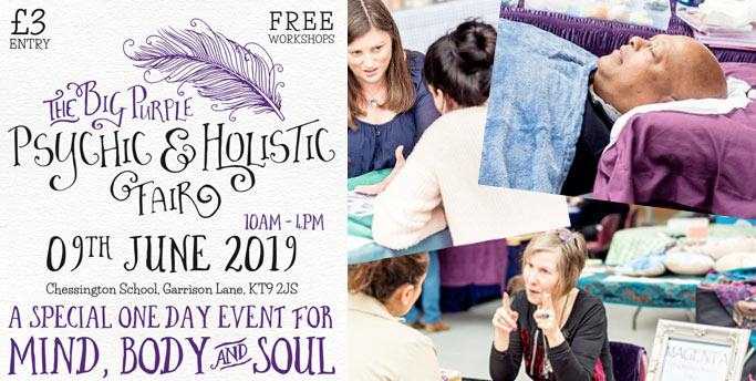 The Big Purple Psychic & Holistic Fair - June 9th