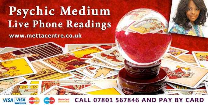 Psychic Medium - Live Phone Readings