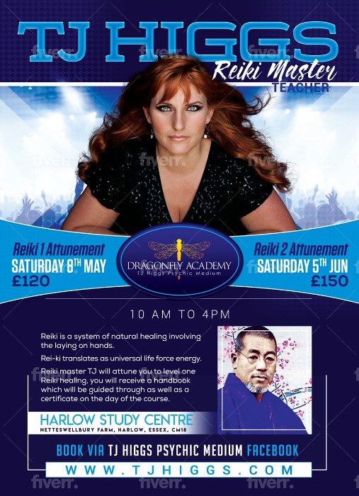 TJ Higgs - Reiki 2 Workshops - 5th June 2021