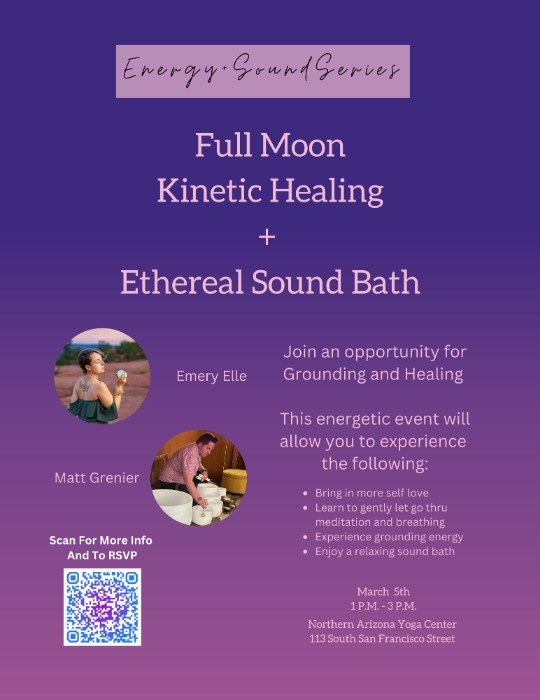 March Full Moon Ethereal Sound Bath + Kinetic Healing