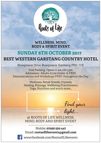 Roots of Life Mind Body & Spirit Event